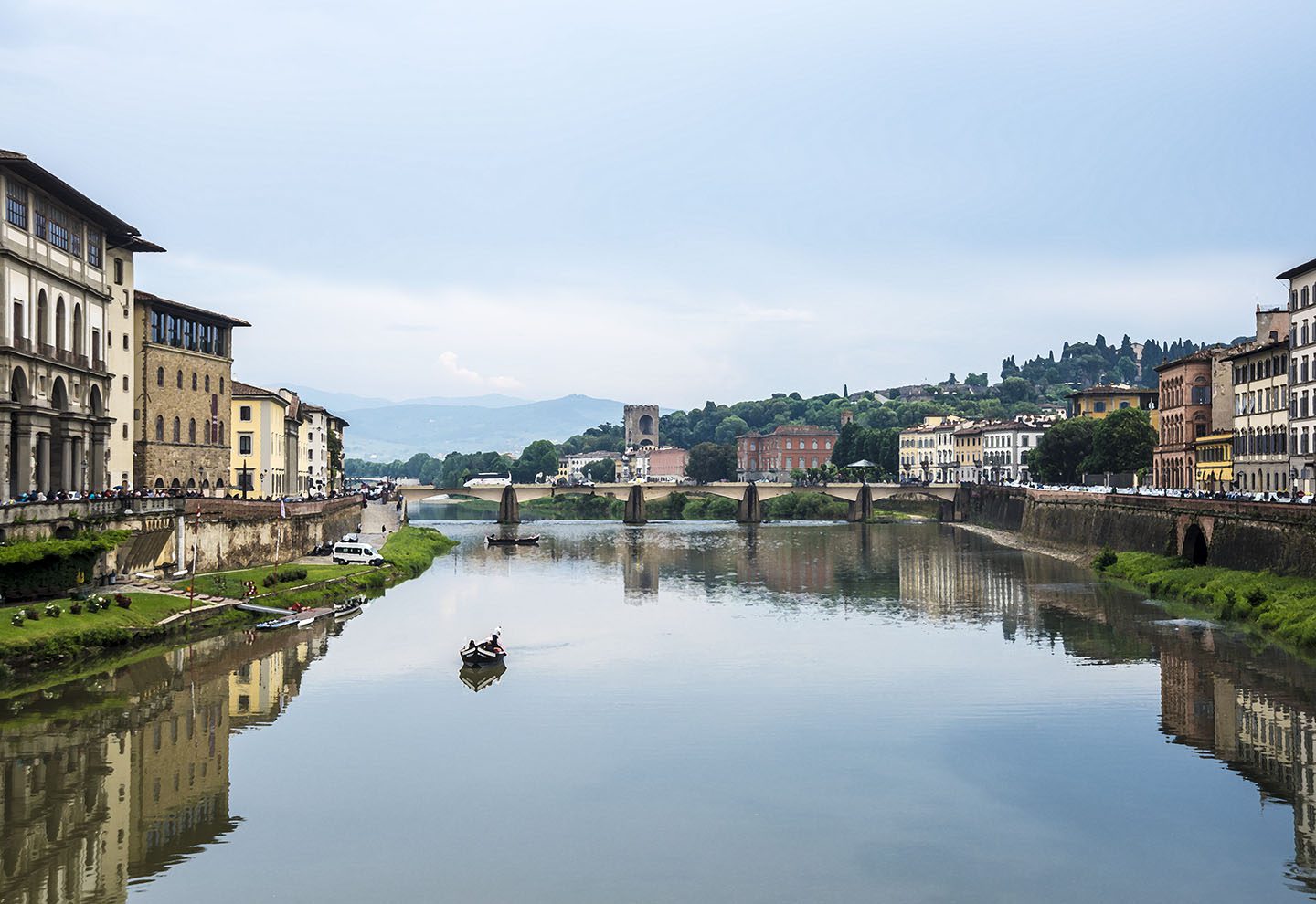 The Arno River, Florence, Italy